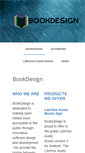 Mobile Screenshot of bookdesign.biz